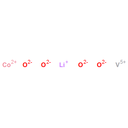 Cobalt lithium vanadium oxide