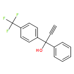 Benzenemethanol, α-ethynyl-α-phenyl-4-(trifluoromethyl)-