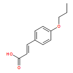 2-Propenoic acid, 3-(4-propoxyphenyl)-, (2E)-