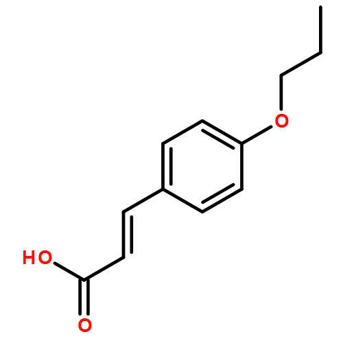 2-Propenoic acid, 3-(4-propoxyphenyl)-, (2E)-