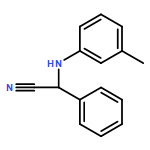 Benzeneacetonitrile, α-[(3-methylphenyl)amino]-