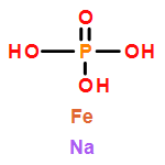 Phosphoric acid, iron sodium salt (9CI)