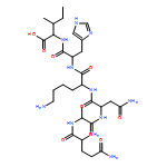 L-Isoleucine, L-glutaminyl-L-alanyl-L-asparaginyl-L-lysyl-L-histidyl-