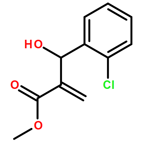 Benzenepropanoic acid, 2-chloro-β-hydroxy-α-methylene-, methyl ester