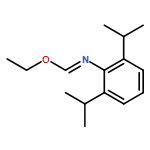 Methanimidic acid, N-[2,6-bis(1-methylethyl)phenyl]-, ethyl ester