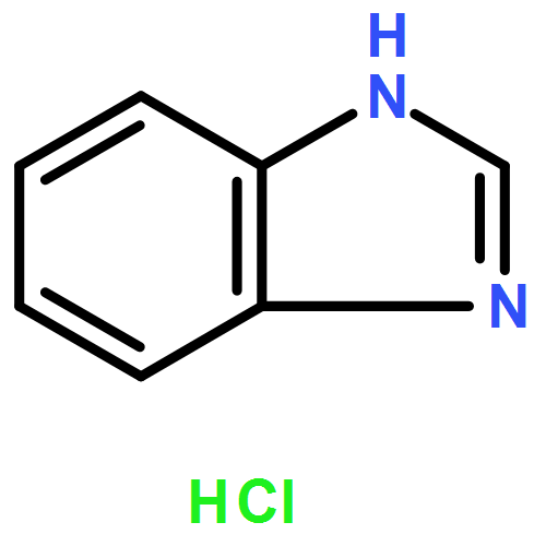 1H-Benzimidazole, hydrochloride (1:1)