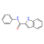 1H-Indole-2-carboxamide, N-phenyl-
