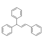 Benzene, 1,1',1''-(1E)-1-propen-1-yl-3-ylidenetris-
