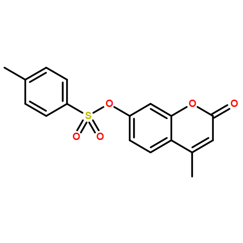 2H-1-Benzopyran-2-one, 4-methyl-7-[[(4-methylphenyl)sulfonyl]oxy]-