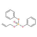 Phosphoric acid, diphenyl 2-propen-1-yl ester