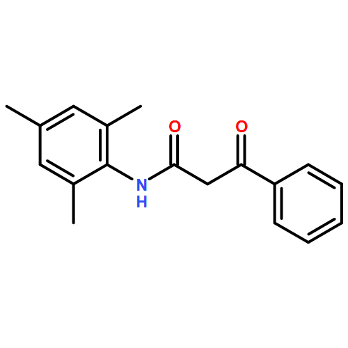 Benzenepropanamide, β-oxo-N-(2,4,6-trimethylphenyl)-