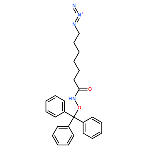 Heptanamide, 7-azido-N-(triphenylmethoxy)-