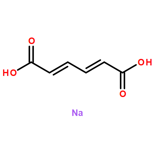 2,4-Hexadienedioic acid, sodium salt (1:2), (2E,4E)-
