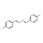 Benzaldehyde, 4-fluoro-, 2-[(4-fluorophenyl)methylene]hydrazone