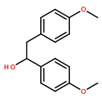 Benzeneethanol, 4-methoxy-α-(4-methoxyphenyl)-