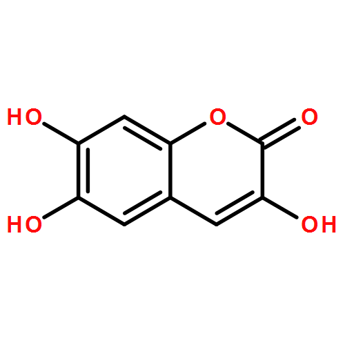 2H-1-Benzopyran-2-one, 3,6,7-trihydroxy-