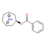 8-Azabicyclo[3.2.1]octan-3-ol, benzoate (ester), (3-endo)-