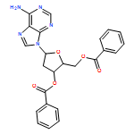 Adenosine, 2'-deoxy-, 3',5'-dibenzoate