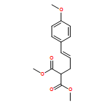 Propanedioic acid, 2-[(2E)-3-(4-methoxyphenyl)-2-propen-1-yl]-, 1,3-dimethyl ester