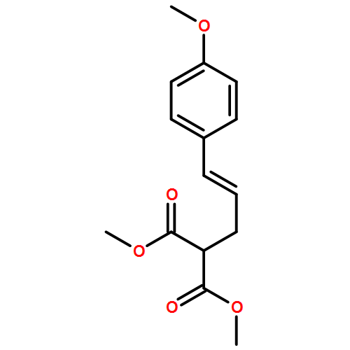 Propanedioic acid, 2-[(2E)-3-(4-methoxyphenyl)-2-propen-1-yl]-, 1,3-dimethyl ester