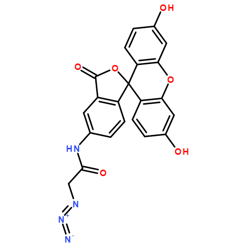 Acetamide, 2-azido-N-(3',6'-dihydroxy-3-oxospiro[isobenzofuran-1(3H),9'-[9H]xanthen]-5-yl)-