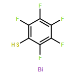 Benzenethiol, 2,3,4,5,6-pentafluoro-, bismuth(3 ) salt (3:1)