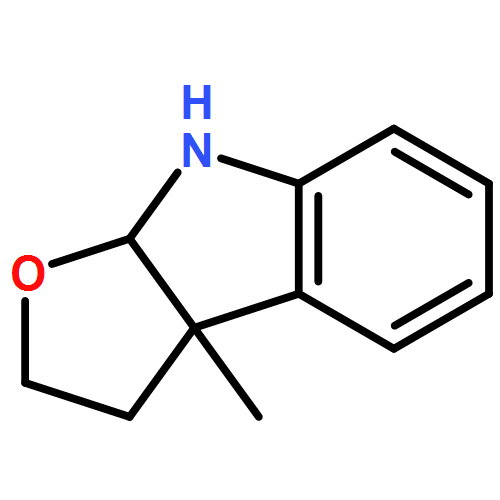 2H-Furo[2,3-b]indole, 3,3a,8,8a-tetrahydro-3a-methyl-, (3aR,8aR)-rel-