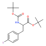 L-Phenylalanine, N-[(1,1-dimethylethoxy)carbonyl]-4-iodo-, 1,1-dimethylethyl ester
