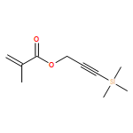 2-Propenoic acid, 2-methyl-, 3-(trimethylsilyl)-2-propyn-1-yl ester