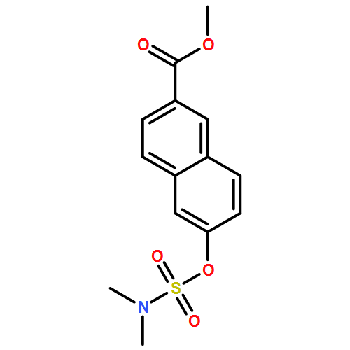 2-Naphthalenecarboxylic acid, 6-[[(dimethylamino)sulfonyl]oxy]-, methyl ester