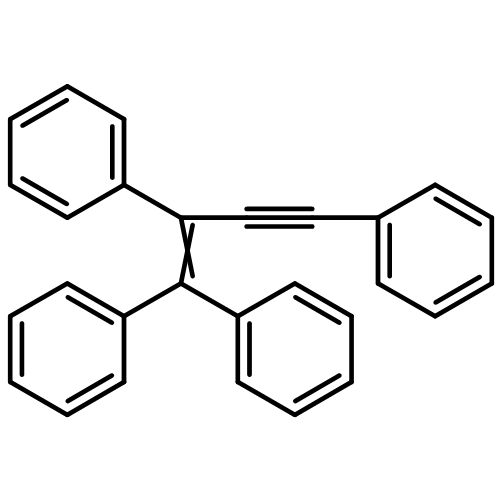 Benzene, 1,1',1'',1'''-(1-buten-3-yne-2,4-diyl-1-ylidene)tetrakis-