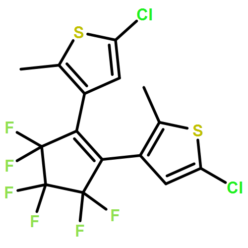 Thiophene, 3,3'-(3,3,4,4,5,5-hexafluoro-1-cyclopentene-1,2-diyl)bis[5-chloro-2-methyl-