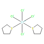 Zirconium, tetrachlorobis(tetrahydrothiophene)-