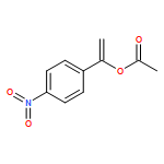 Benzenemethanol, α-methylene-4-nitro-, 1-acetate