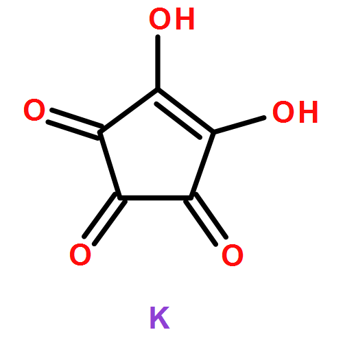 4-Cyclopentene-1,2,3-trione, 4,5-dihydroxy-, potassium salt (1:2)