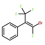 Benzene, [(1Z)-2-bromo-2-fluoro-1-(trifluoromethyl)ethenyl]-