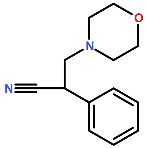 4-Morpholinepropanenitrile, α-phenyl-
