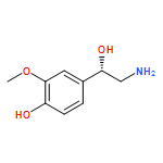 Benzenemethanol, α-(aminomethyl)-4-hydroxy-3-methoxy-, (αS)-