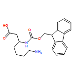 Heptanoic acid, 7-amino-3-[[(9H-fluoren-9-ylmethoxy)carbonyl]amino]-, (3S)-