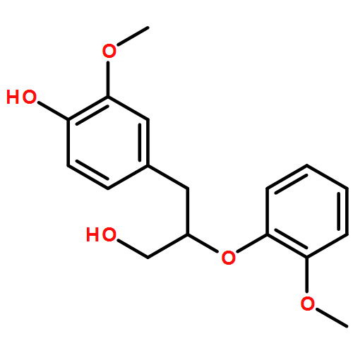 Benzenepropanol, 4-hydroxy-3-methoxy-β-(2-methoxyphenoxy)-