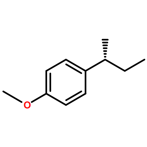 Benzene, 1-methoxy-4-[(1R)-1-methylpropyl]-