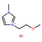 1H-Imidazolium, 1-(2-methoxyethyl)-3-methyl-, bromide