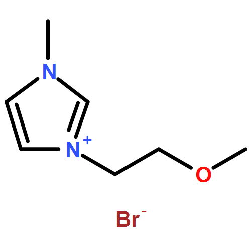 1H-Imidazolium, 1-(2-methoxyethyl)-3-methyl-, bromide