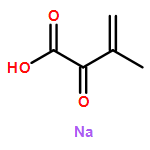 3-Butenoic acid, 3-methyl-2-oxo-, sodium salt (1:1)