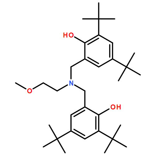 Phenol, 2,2'-[[(2-methoxyethyl)imino]bis(methylene)]bis[4,6-bis(1,1-dimethylethyl)-