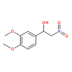 Benzenemethanol, 3,4-dimethoxy-α-(nitromethyl)-