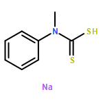 Carbamodithioic acid, N-methyl-N-phenyl-, sodium salt (1:1)