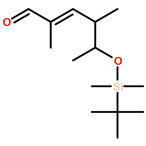 2-Hexenal, 5-[[(1,1-dimethylethyl)dimethylsilyl]oxy]-2,4-dimethyl-, (2E,4S,5R)-