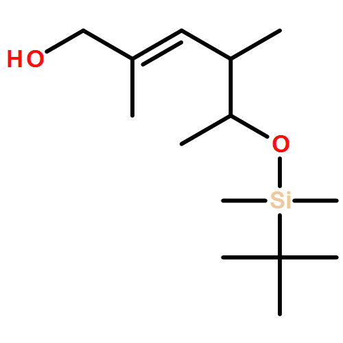 2-Hexen-1-ol, 5-[[(1,1-dimethylethyl)dimethylsilyl]oxy]-2,4-dimethyl-, (2E,4S,5R)-