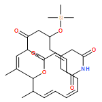 2,6-Piperidinedione, 4-[(2R,5S,6E)-5-methyl-7-[(2R,3S,4Z,6E,10E)-3-methyl-12-oxooxacyclododeca-4,6,10-trien-2-yl]-4-oxo-2-[(trimethylsilyl)oxy]-6-octen-1-yl]-
